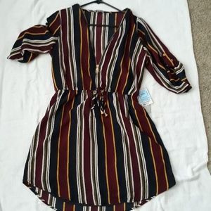 Casual striped dress